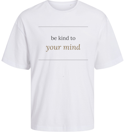White Printed T-shirt Front